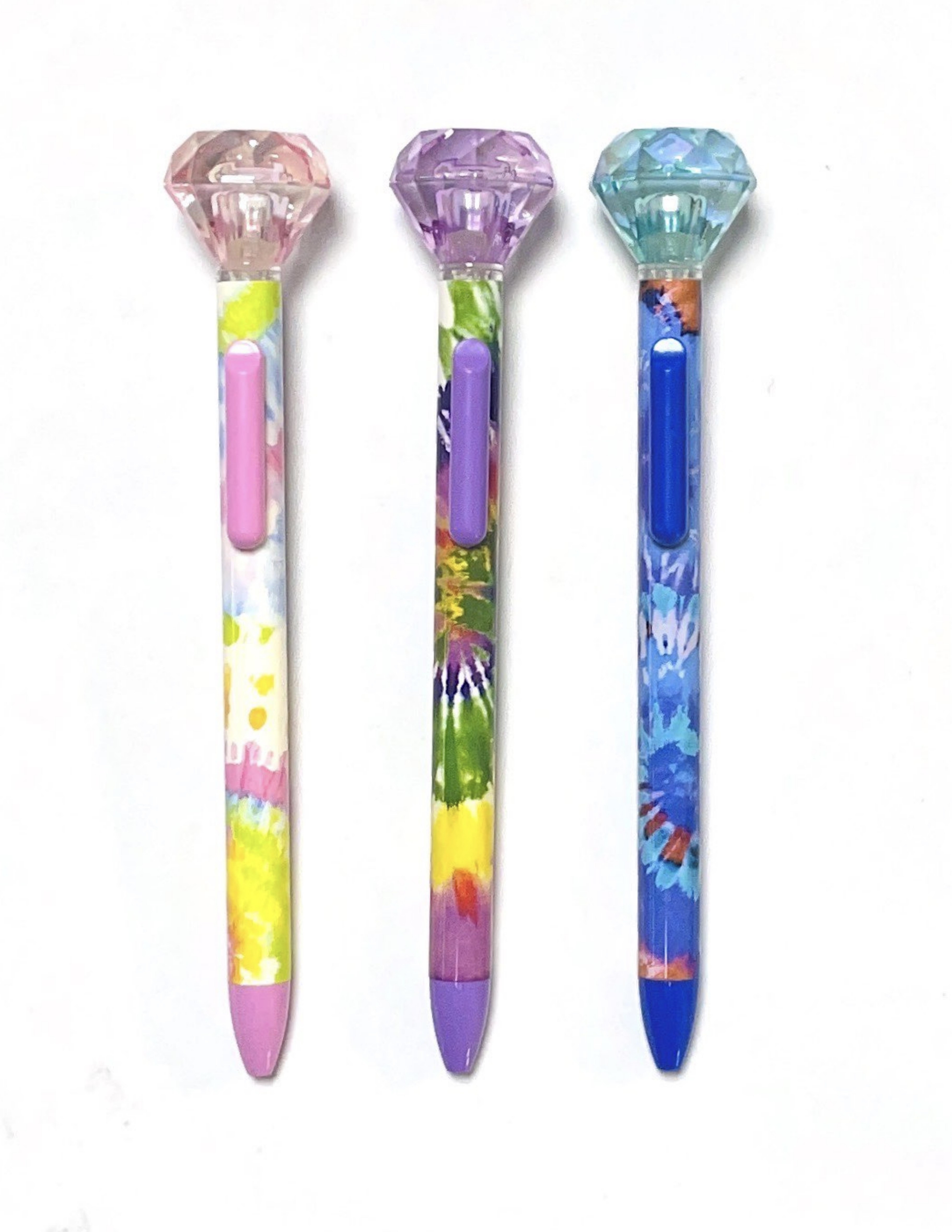 diamond retractable spinning pen